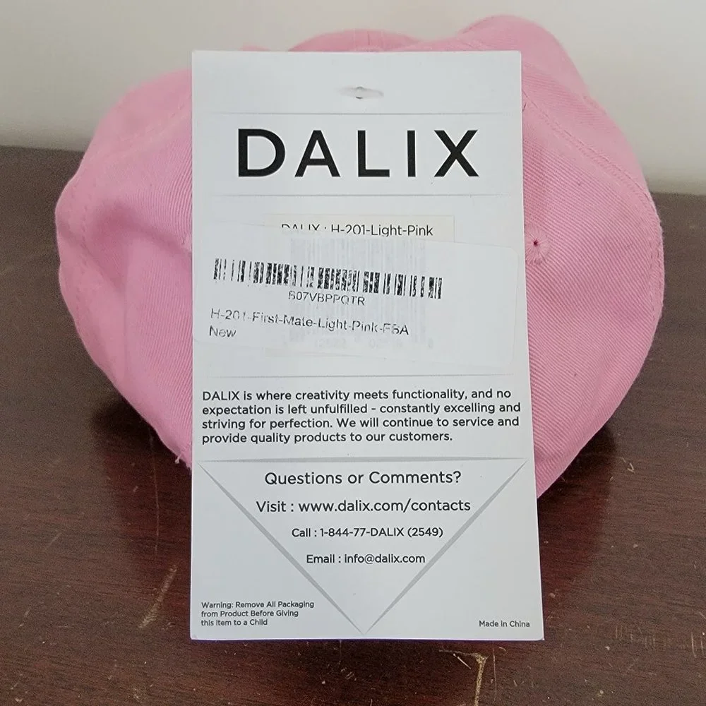 NWT DALIX First Mate Hat Sailing Baseball Cap Embroidered Women in Light_2